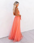 Mirella | Romantisches Maxikleid mit Volants für Damen