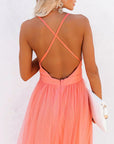Mirella | Romantisches Maxikleid mit Volants für Damen