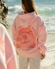 Liora | Hoodie mit Sonnenuntergangs-Print
