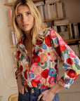 Nina | Bluse mit verspieltem Blumenprint