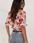 Nina | Bluse mit verspieltem Blumenprint