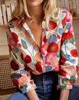 Nina | Bluse mit verspieltem Blumenprint