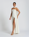 Soraya | Fließendes Maxikleid mit eleganter Silhouette