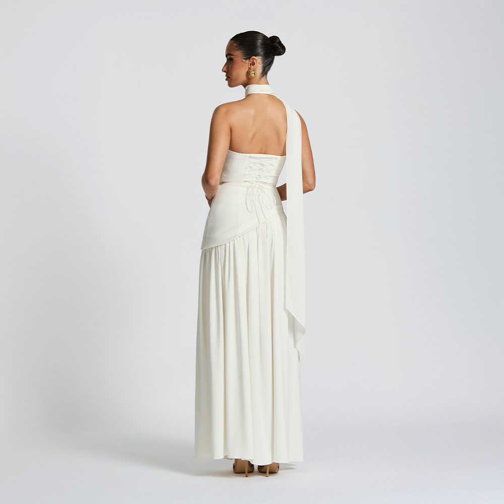 Soraya | Fließendes Maxikleid mit eleganter Silhouette