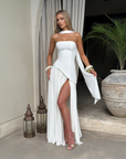 Soraya | Fließendes Maxikleid mit eleganter Silhouette